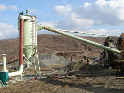 礦山原料破碎系統除塵器